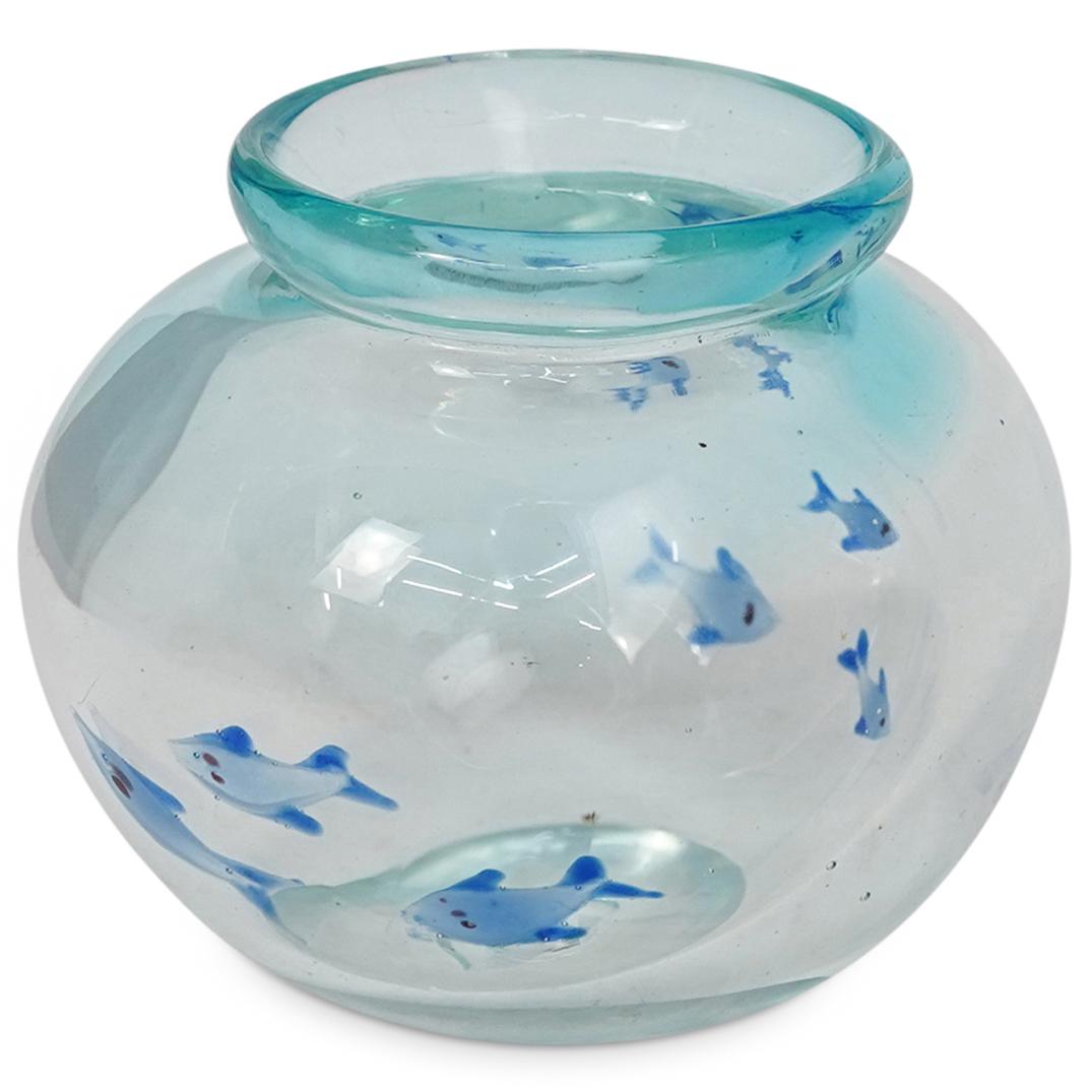 Murano Glass Fish Bowl (1 of 4)