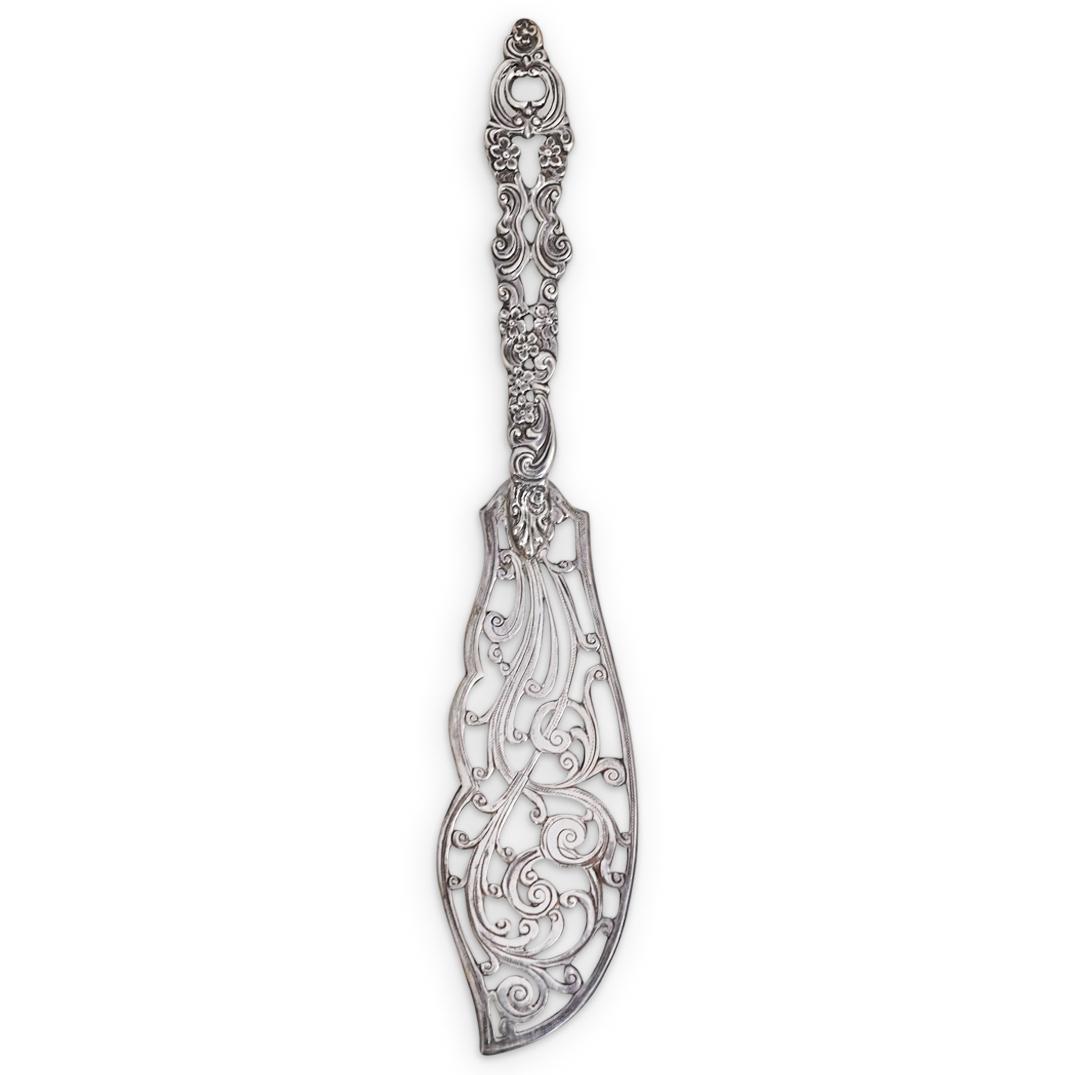Victorian Sterling Silver Ornate Pie Server (1 of 5)