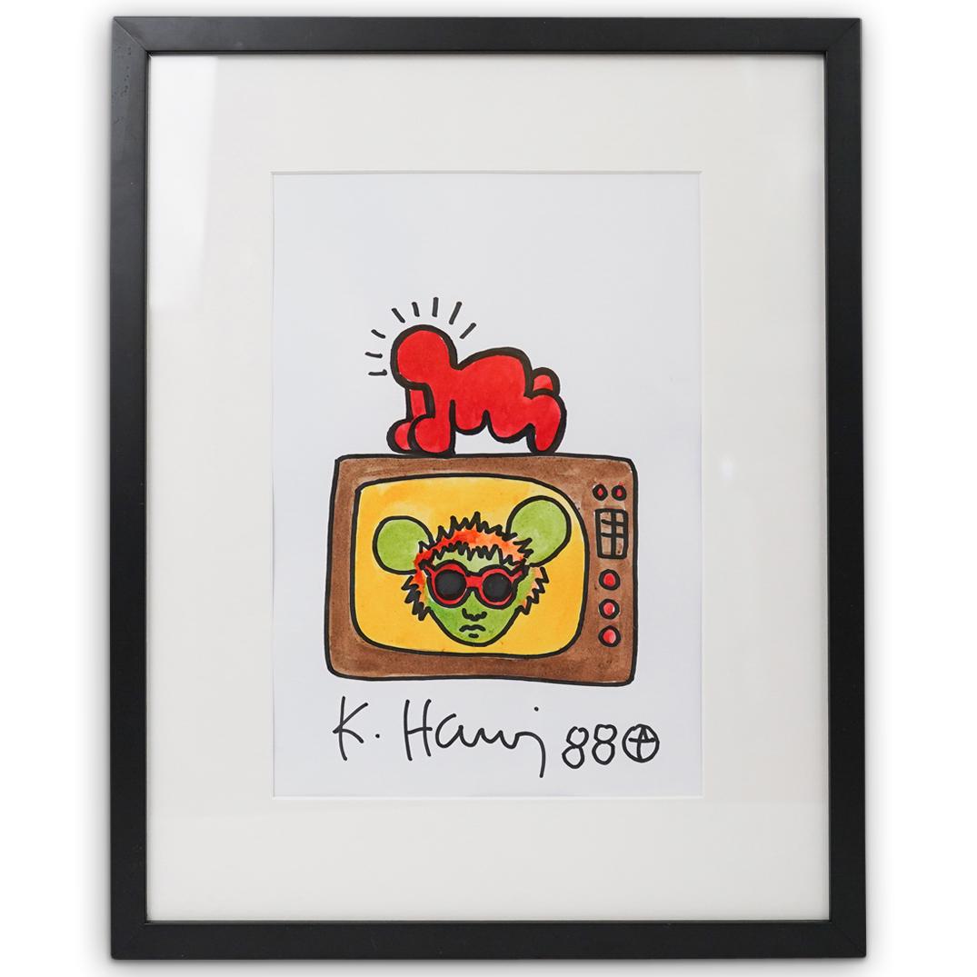 After Keith Haring Framed Art Print (1 of 2)