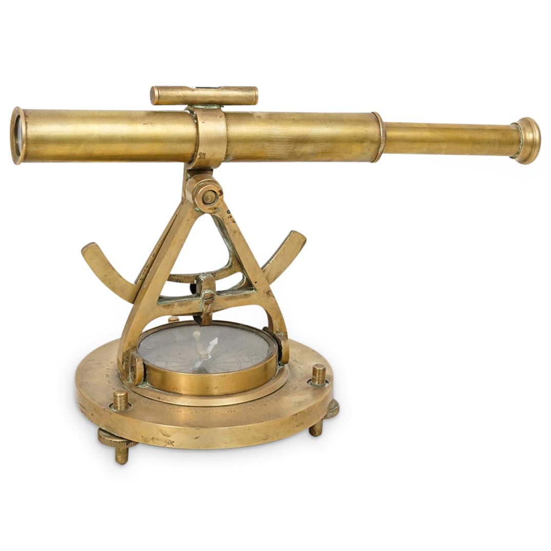 Vintage Brass Survey Instrument (1 of 8)