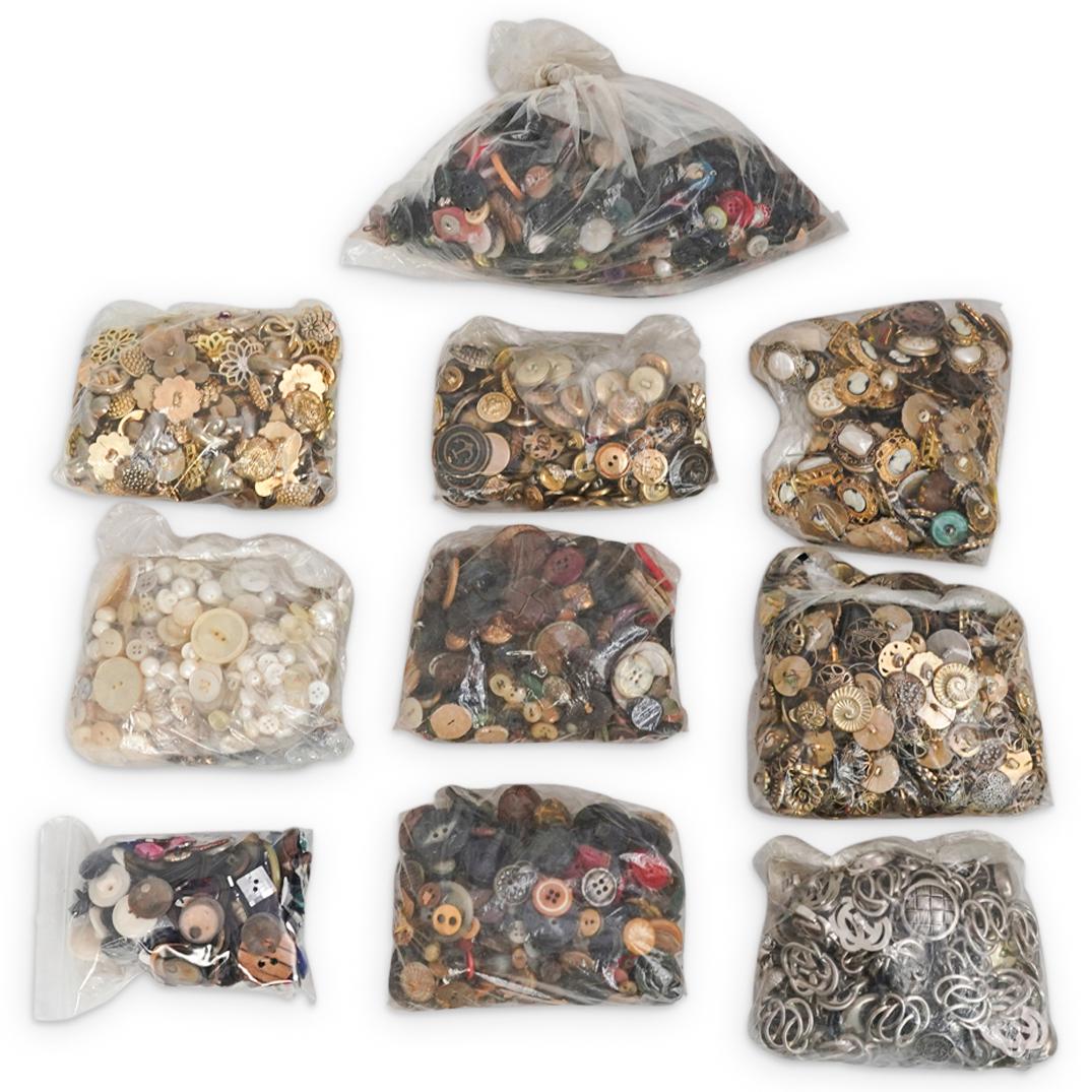 Large Antique Button Collection (1 of 9)