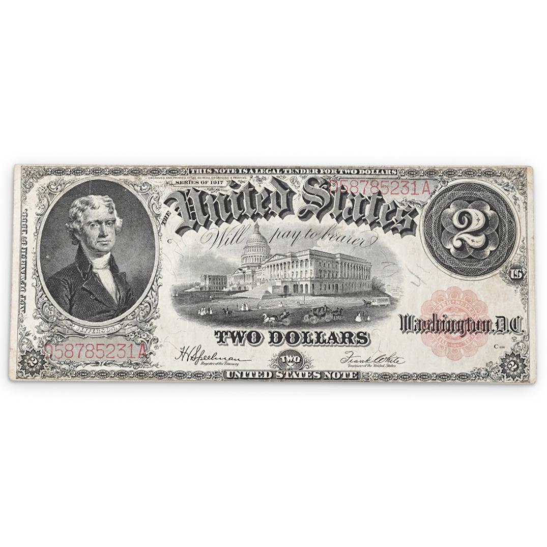 $2 US Legal Tender 1917 Note (1 of 5)