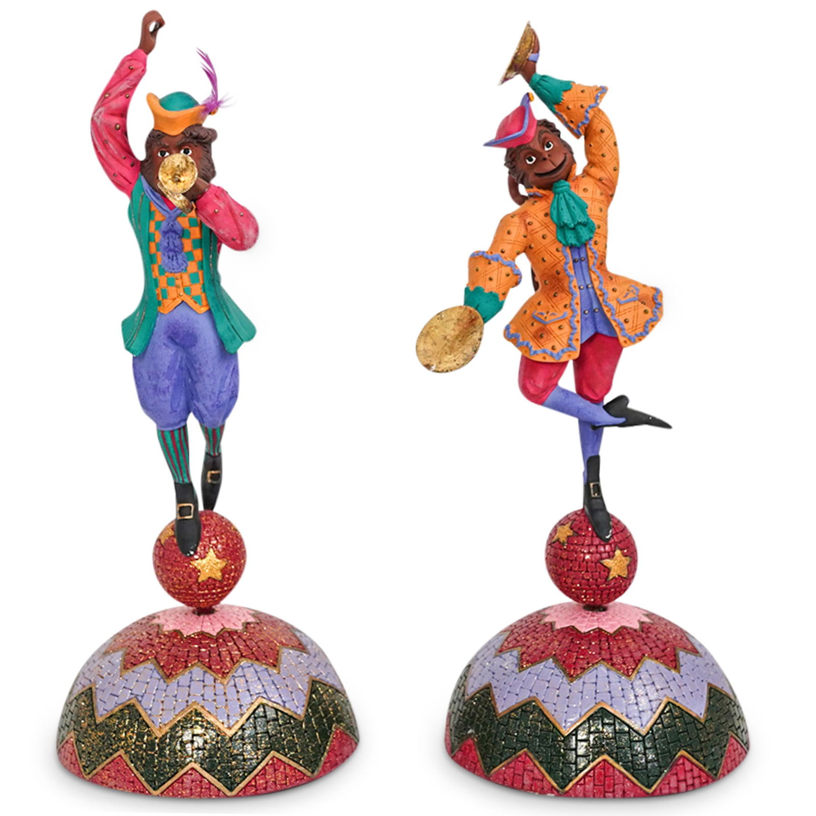 Department 56 Monkey Dancer Music Boxes (1 of 8)