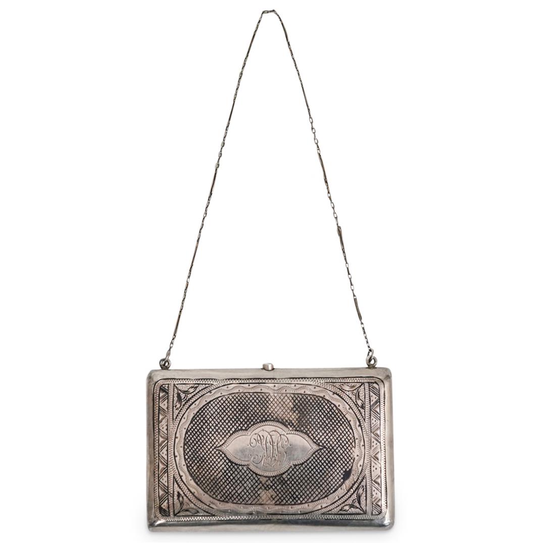 Antique Russian Niello Silver Purse Case (1 of 7)