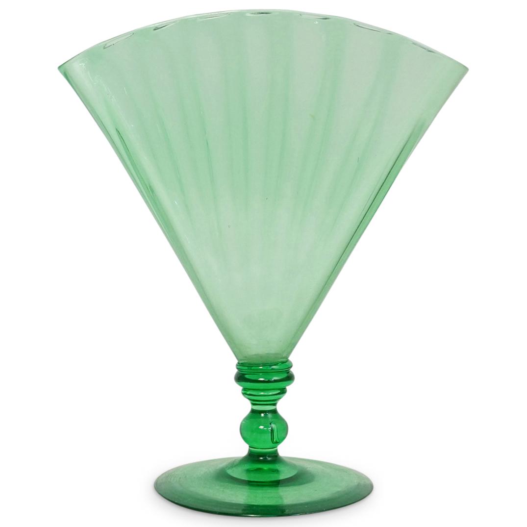 Steuben Glass Fan Vase (1 of 5)