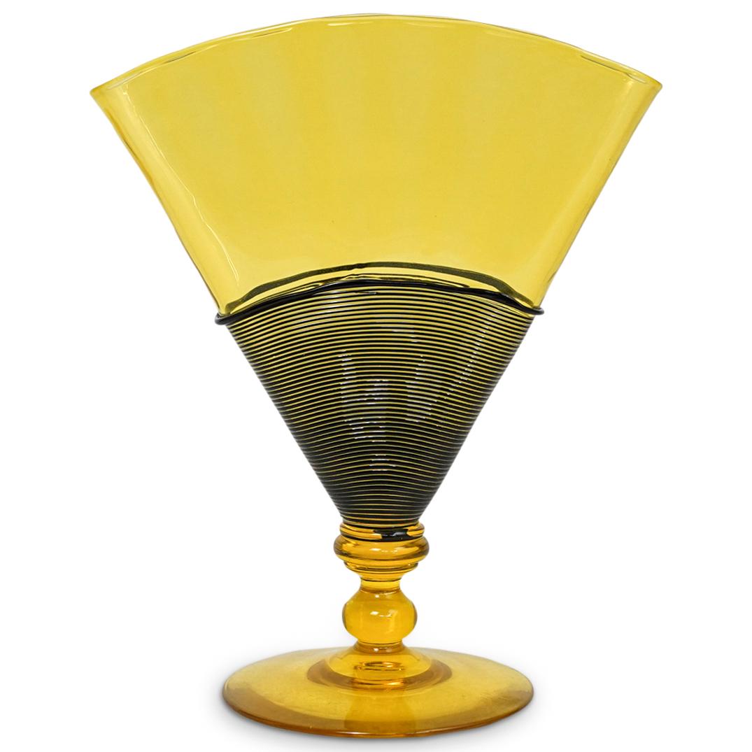 Steuben Glass Fan Vase (1 of 5)