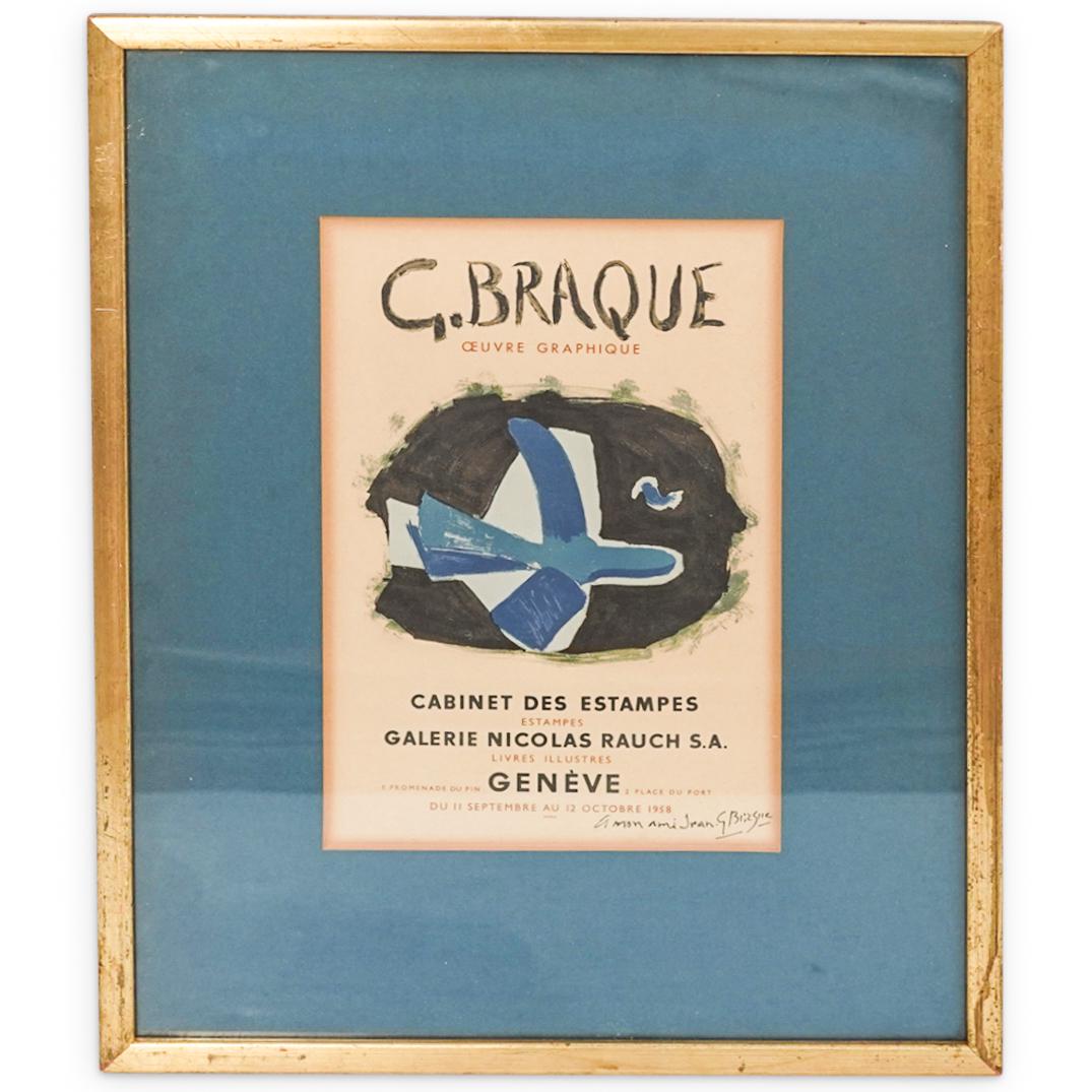 Georges Braque (France, 1882-1963) Exhibition Poster (1 of 3)