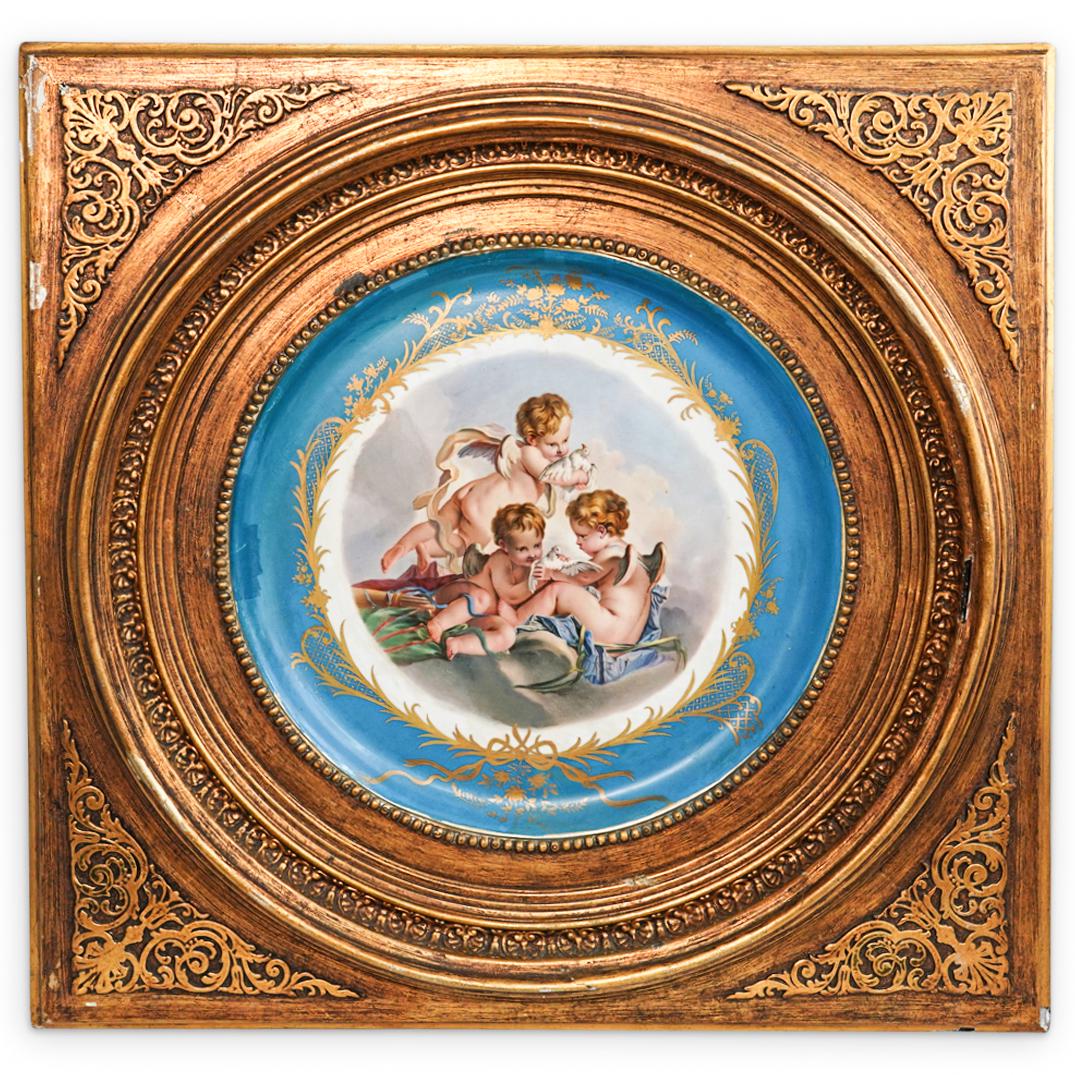 Sevres Attrib. Cabinet Porcelain Plate (1 of 6)