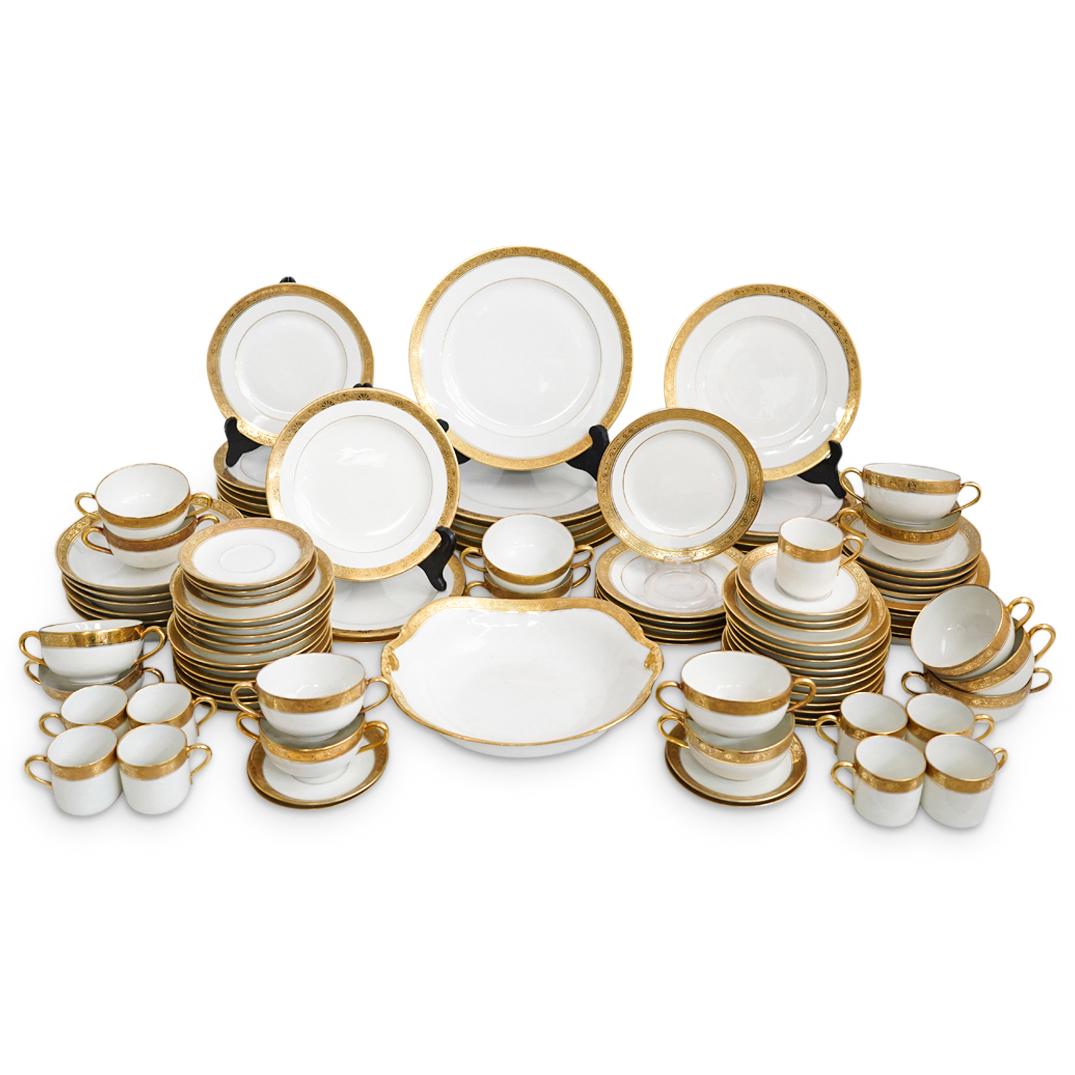 (104 Pc) B & Co. Limoges Porcelain Dinnerware Set (1 of 10)