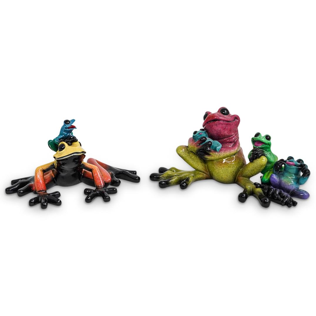 (2 Pc) Kitty's Critters Frogs Porcelain Figurines (1 of 11)
