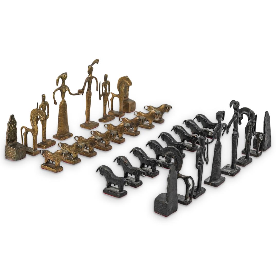 Frederick Weinberg Style Mid Century Chess Set (1 of 7)