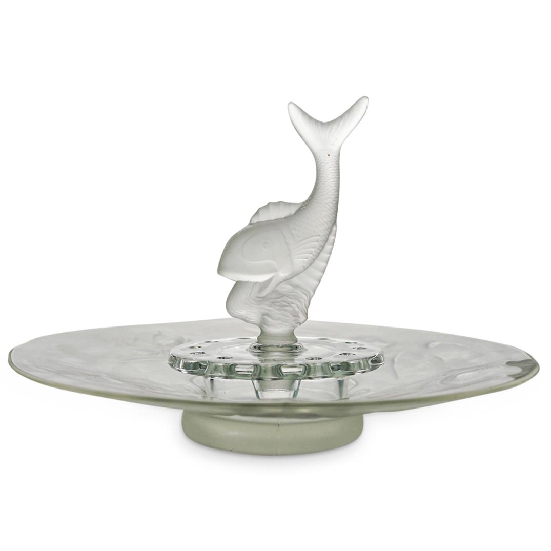 Steuben Style Glass Centerpiece (1 of 6)