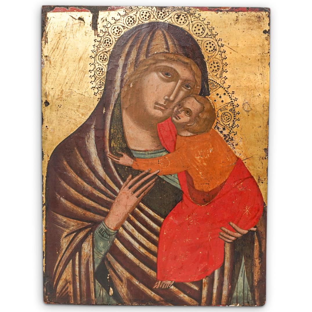 Orthodox Madonna With Child Russian Religious Icon (1 of 4)