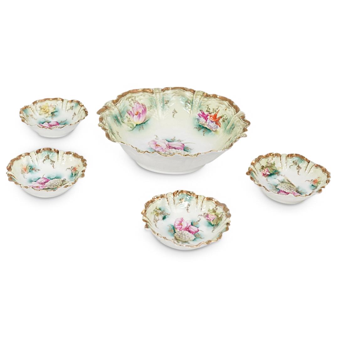 (5Pc) RS Prussia Porcelain Dishes (1 of 7)