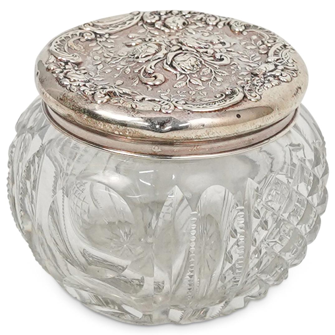 Antique Gorham Sterling Silver Jewellery Box (1 of 6)