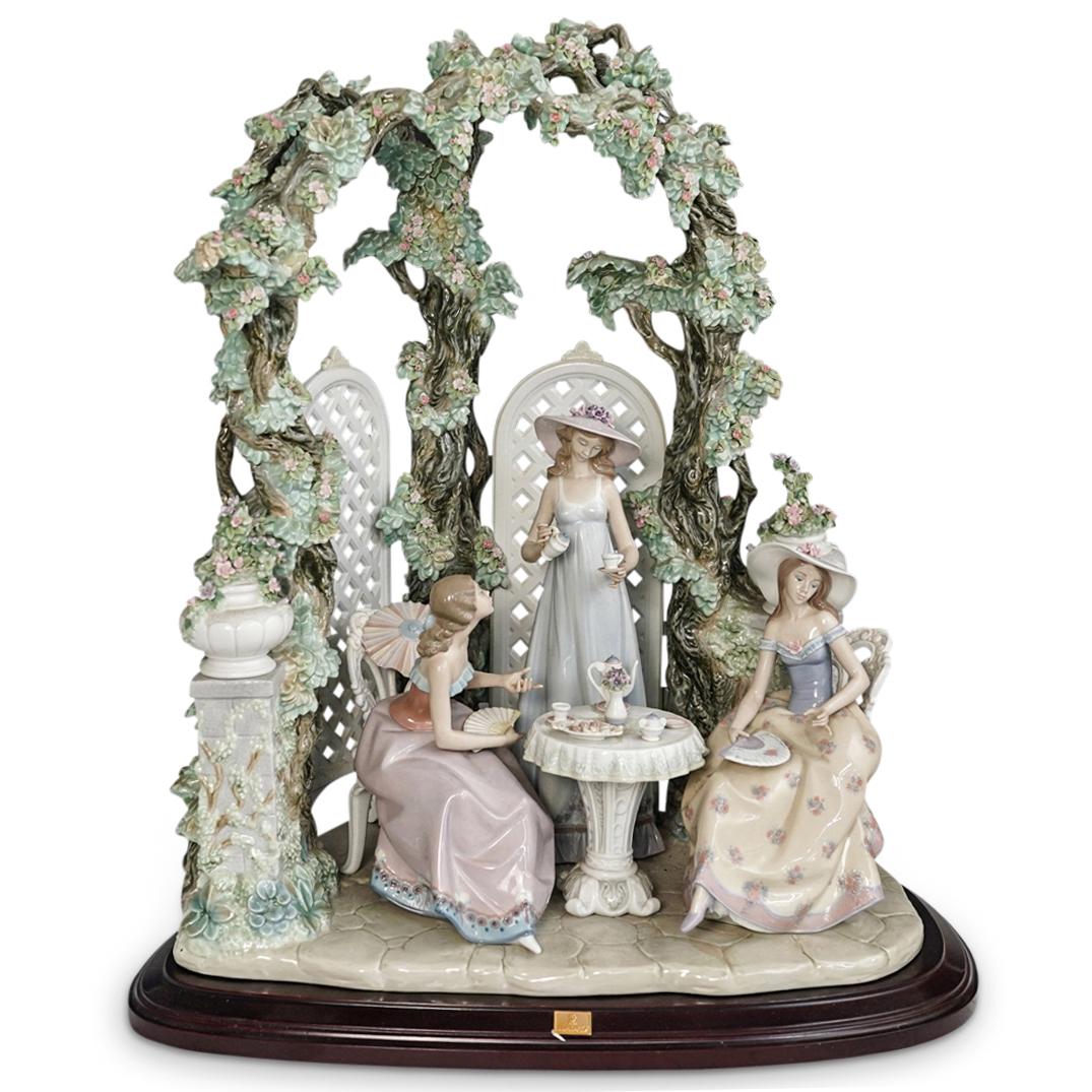 Lladro "Tea in the Garden" Porcelain Grouping (1 of 12)