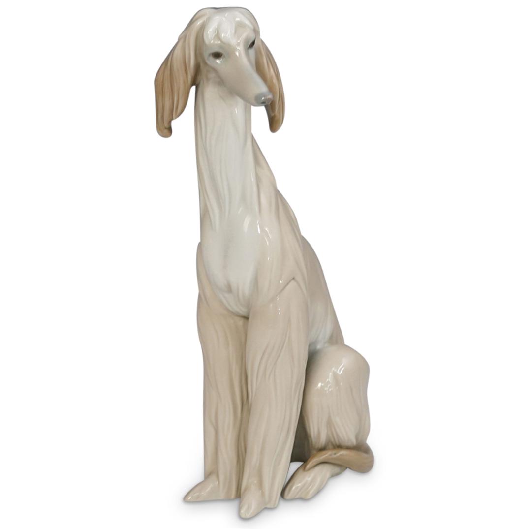 Lladro Porcelain Afghan Hound Dog Figurine (1 of 6)