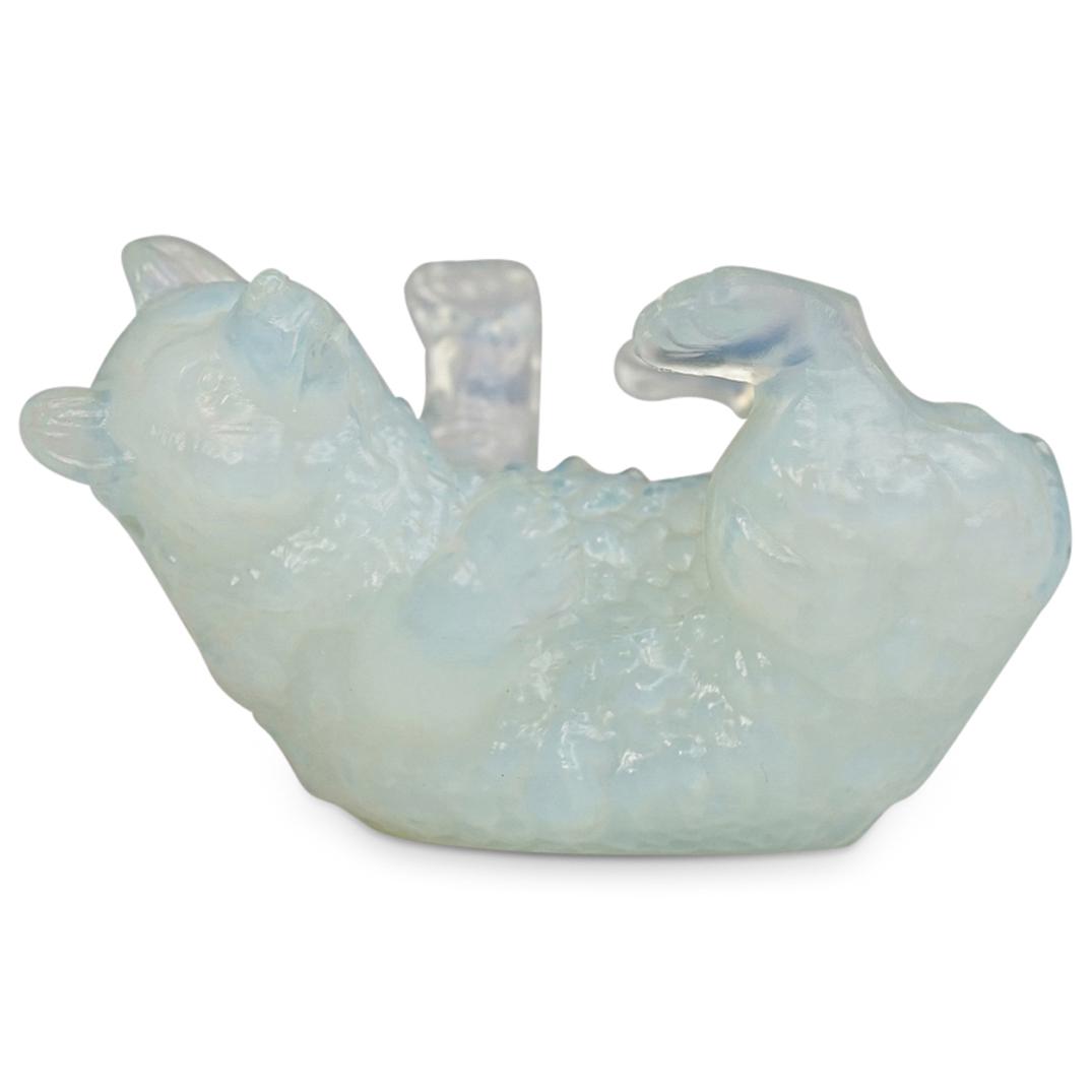 Sabino Art Glass Playing Bear Figurine (1 of 5)