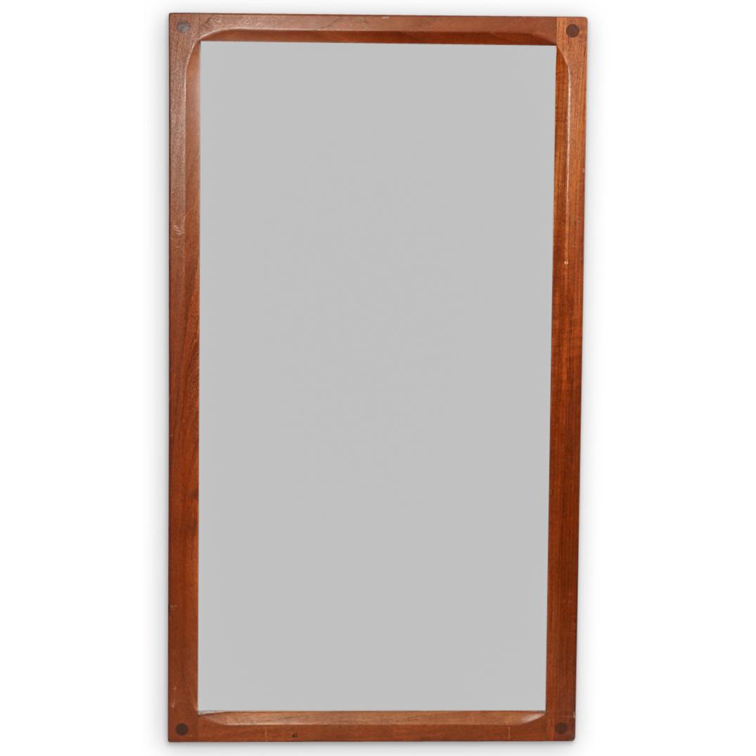 Danish Aksel Kjersgaard Odder Teak Mirror (1 of 3)