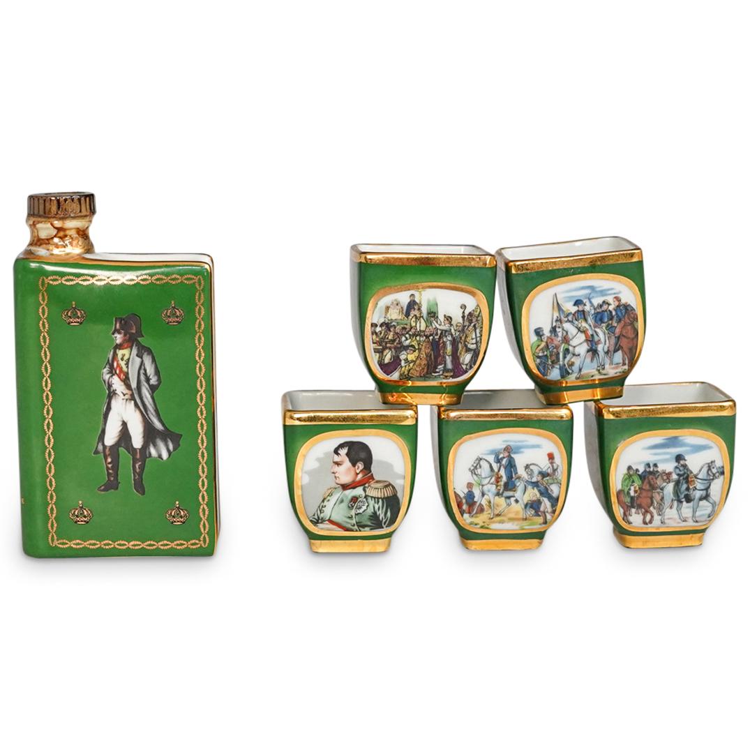 (6 Pc) French Limoges Porcelain Napoleon Set (1 of 8)
