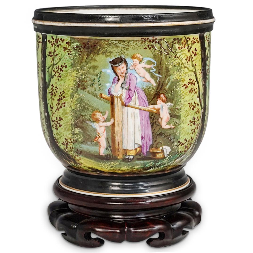 Old Paris Porcelain Jardiniere (1 of 7)