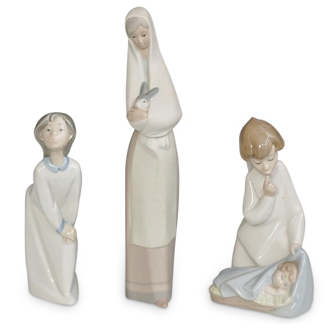 (3Pc) Lladro Figural Grouping (1 of 8)