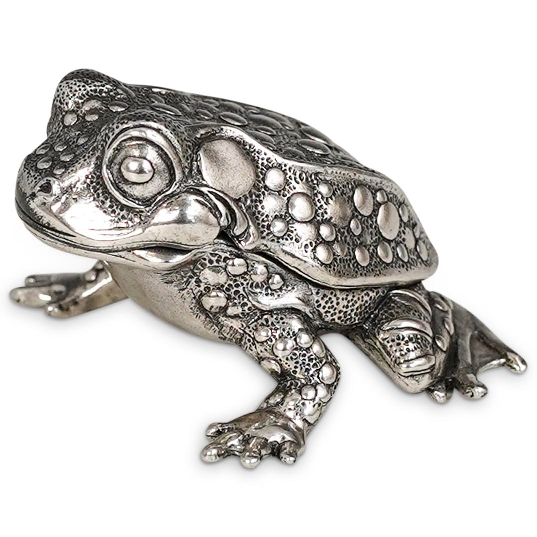 Reed & Barton Frog Music Box (1 of 5)