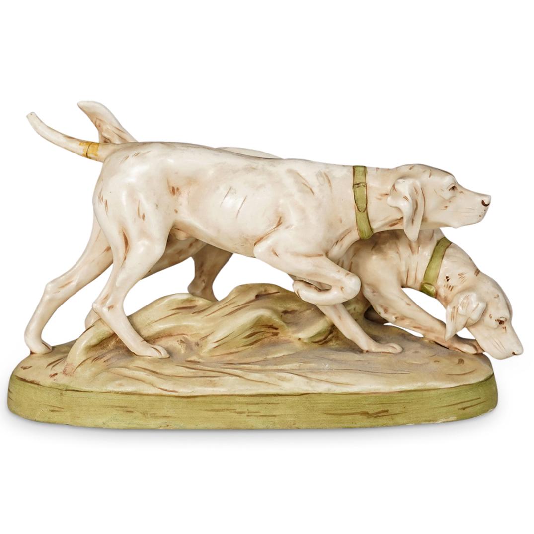 Royal Dux Hunting Dogs (1 of 10)
