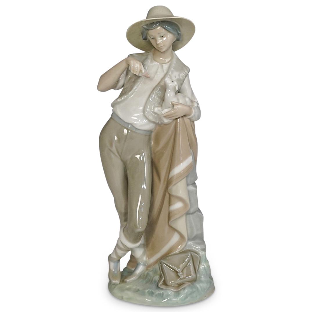 Lladro "Shepherd" Porcelain Figurine (1 of 6)