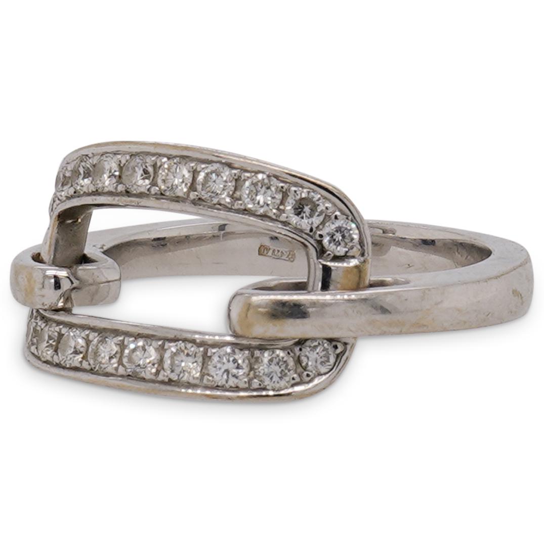 Italian 18k Gold and Diamond Ring (1 of 4)