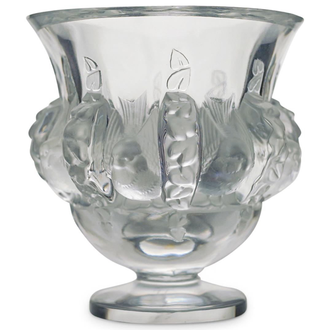 Lalique Crystal "Dampierre" Vase (1 of 4)