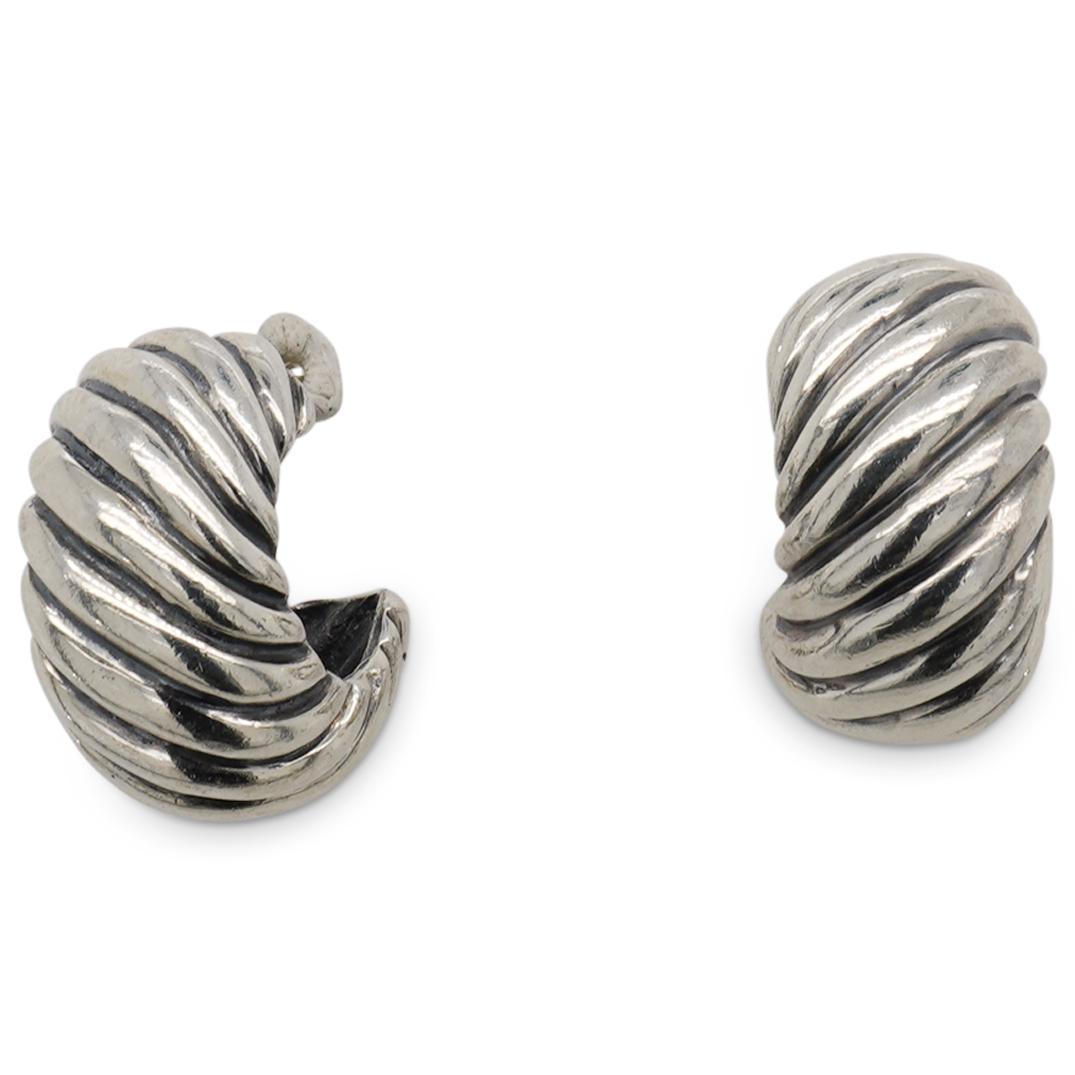 David Yurman Sterling Silver Earrings (1 of 4)