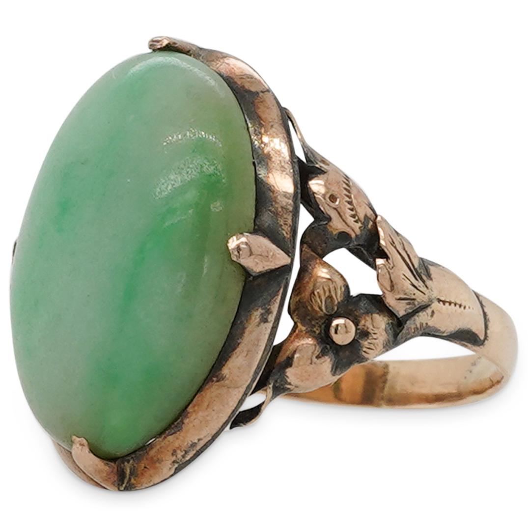 14K Gold & Jadeite Ring (1 of 4)