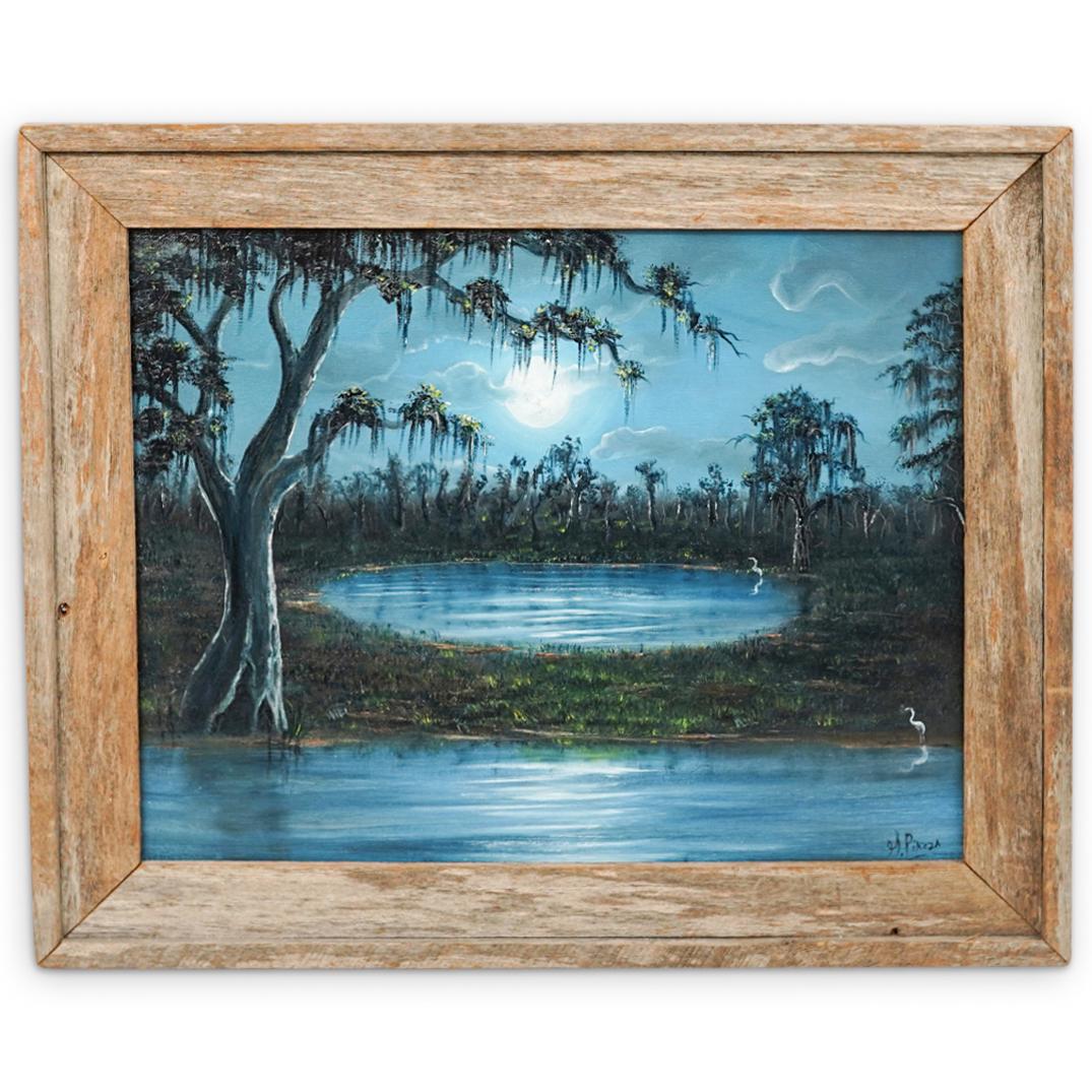 G. Piazza Oil on Canvas (1 of 6)