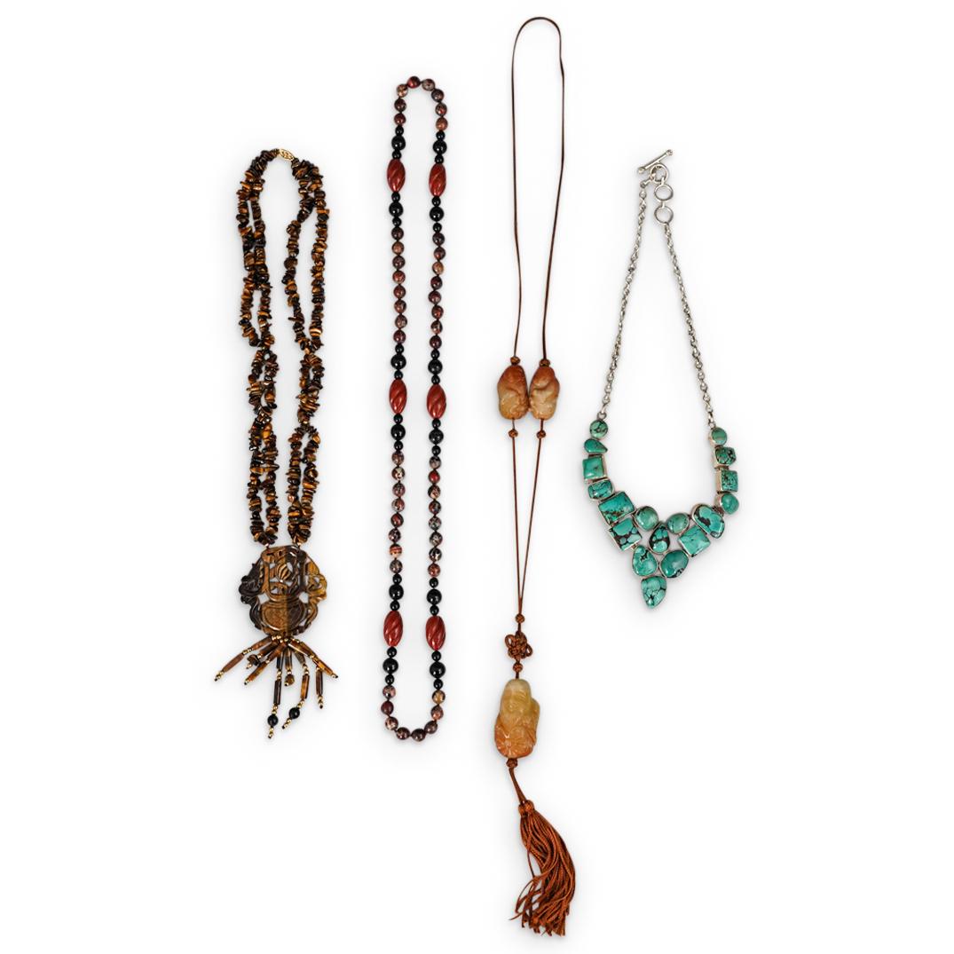(4 Pc) Semi Precious Stone Jewelry Group (1 of 9)