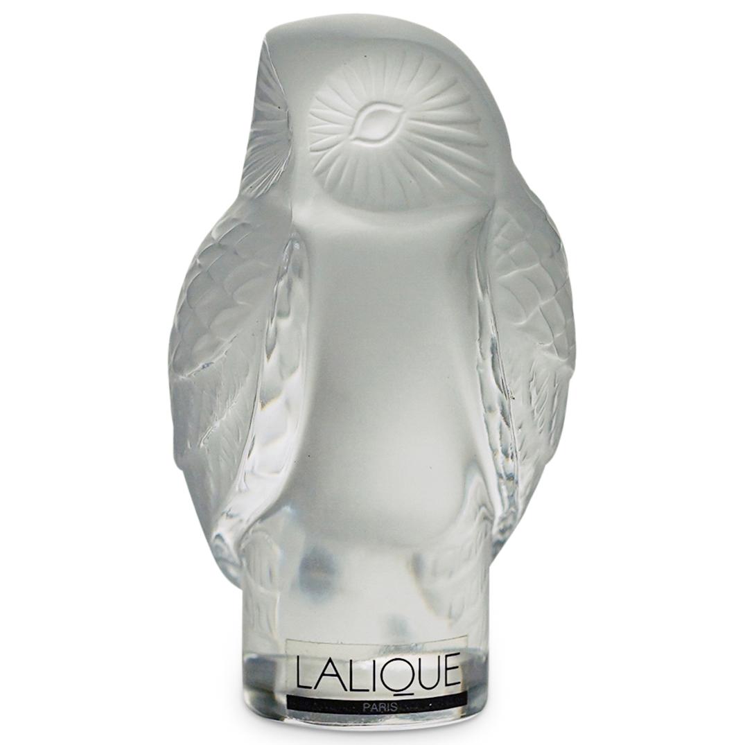 Lalique Crystal Owl Figurine (1 of 5)