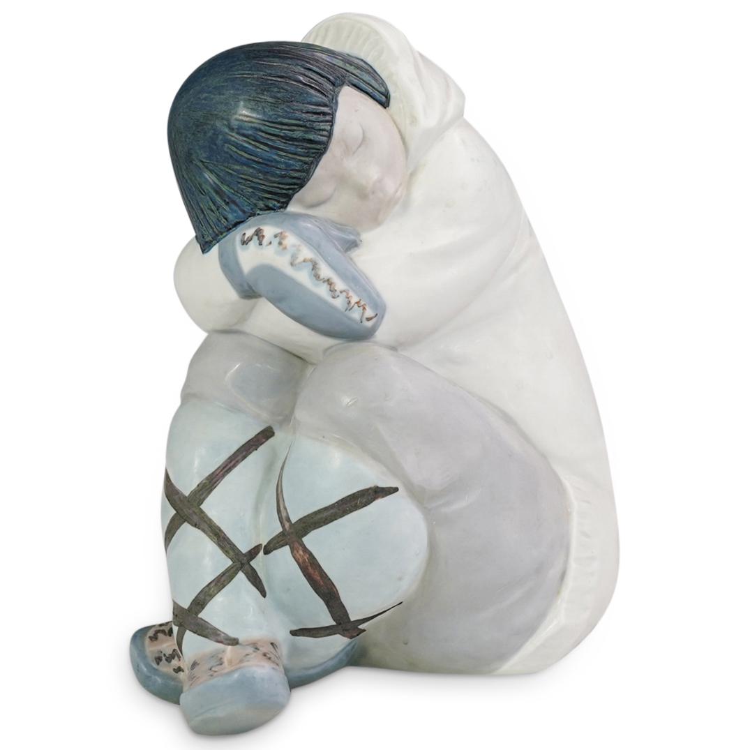 Lladro "Eskimo Nap" Porcelain Statue (1 of 7)