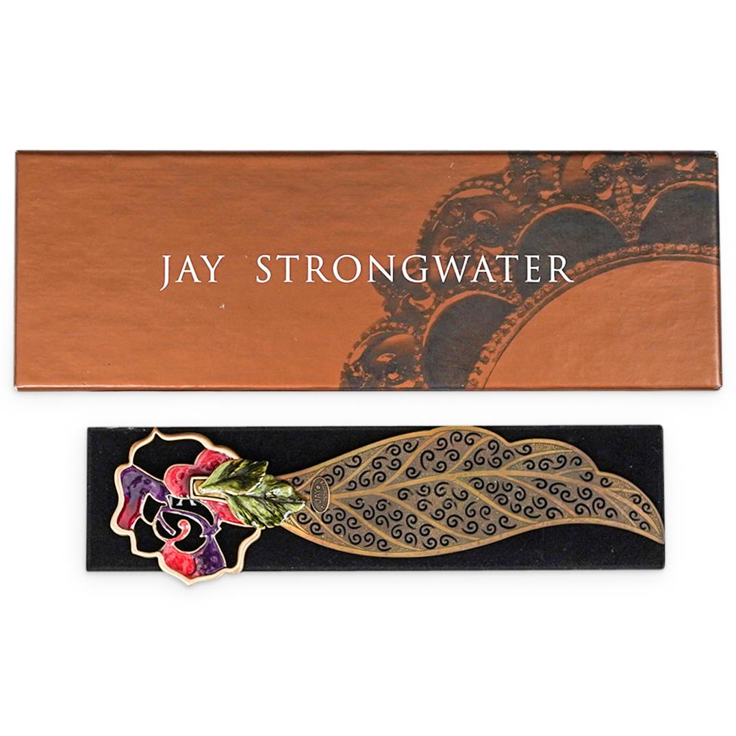 Jay Strongwater Enameled Rose Letter Opener (1 of 8)