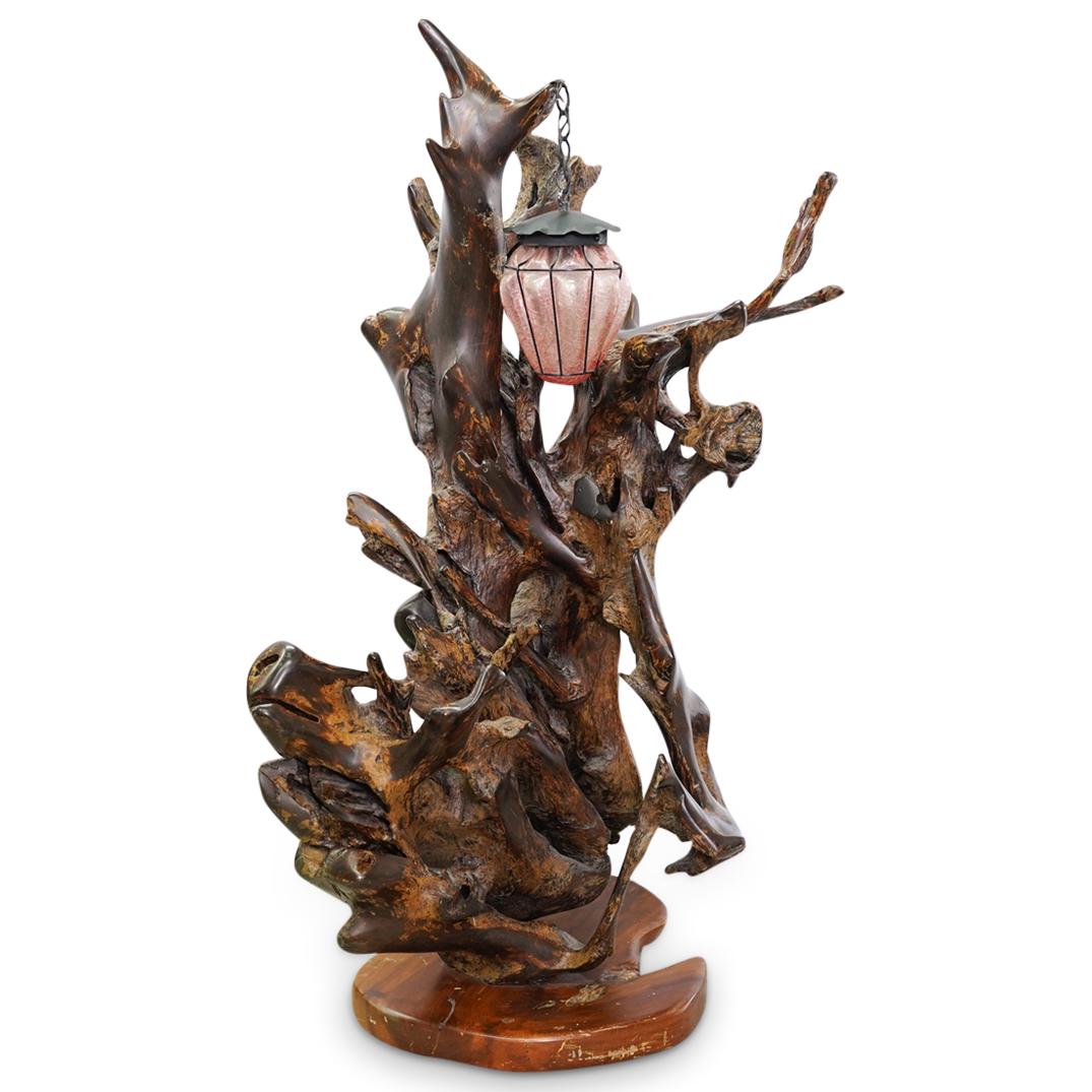 Root Wood Floor Lamp (1 of 11)