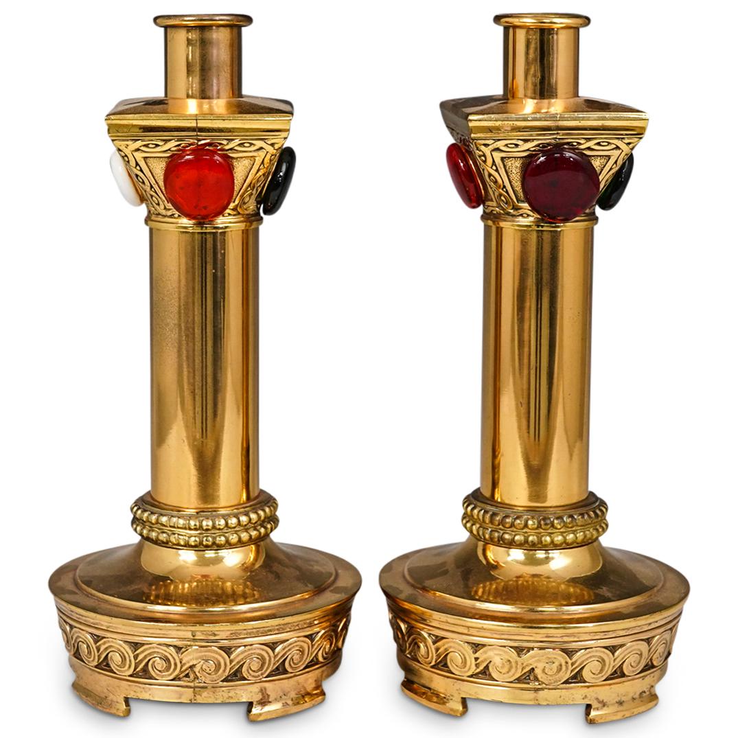 Brass Altar Candlesticks (1 of 10)