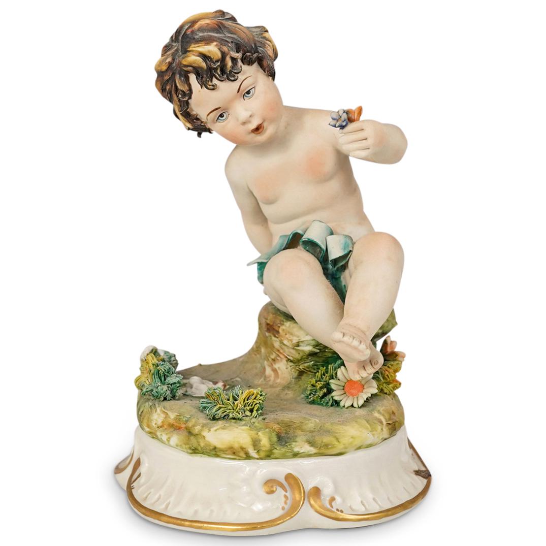 Capodimonte Cherub Figurine (1 of 7)