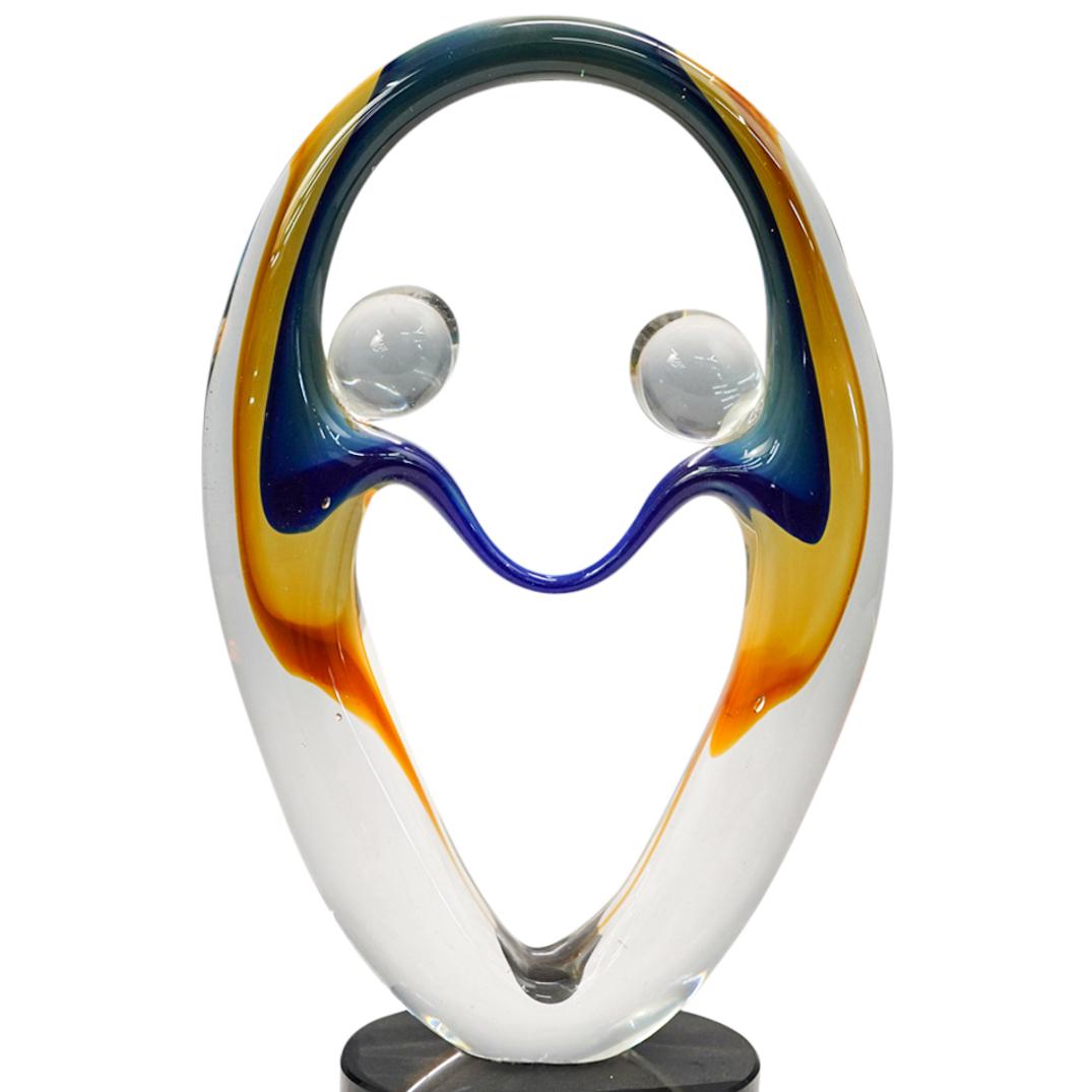 Murano Glass "Toi et Moi" Sculpture (1 of 5)