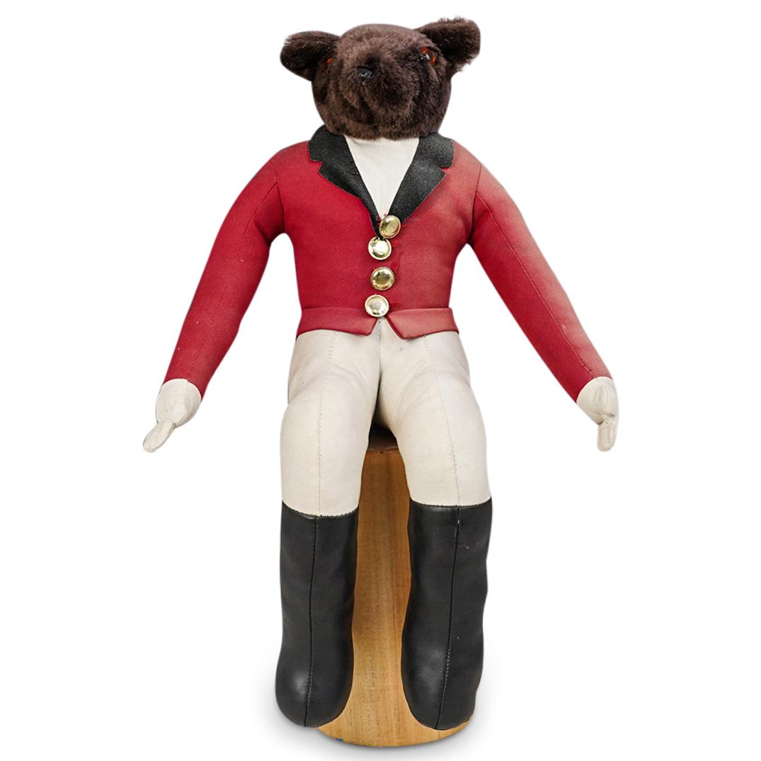 English Equestrian Fox Hunting Stuffed Monkey (1 of 6)