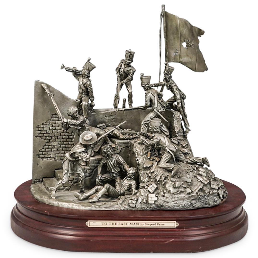 Shepard Paine "To the Last Man" Pewter Sculpture (1 of 10)