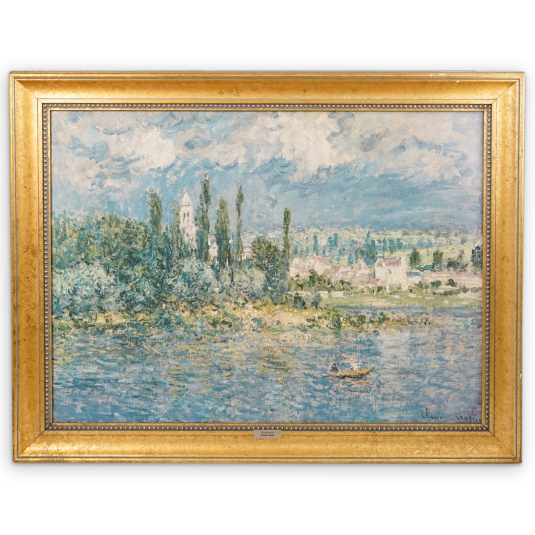 After Claude Monet "Thunder Storms" Painting (1 of 7)