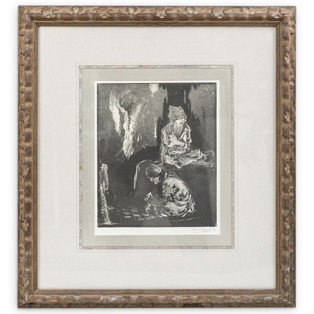 Frank A. Nankivell Aquatint Etching (1 of 6)