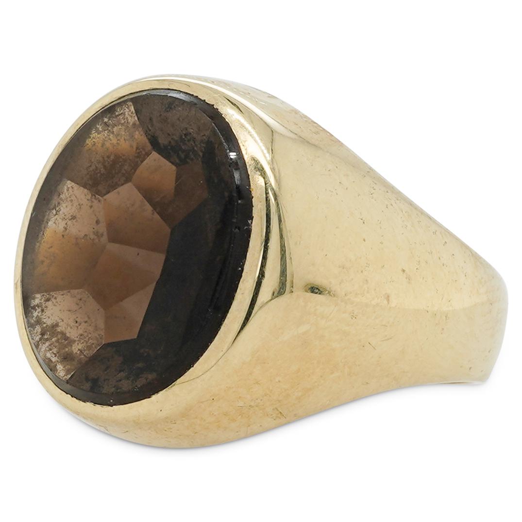 14k Gold Smoky Topaz Ring (1 of 4)