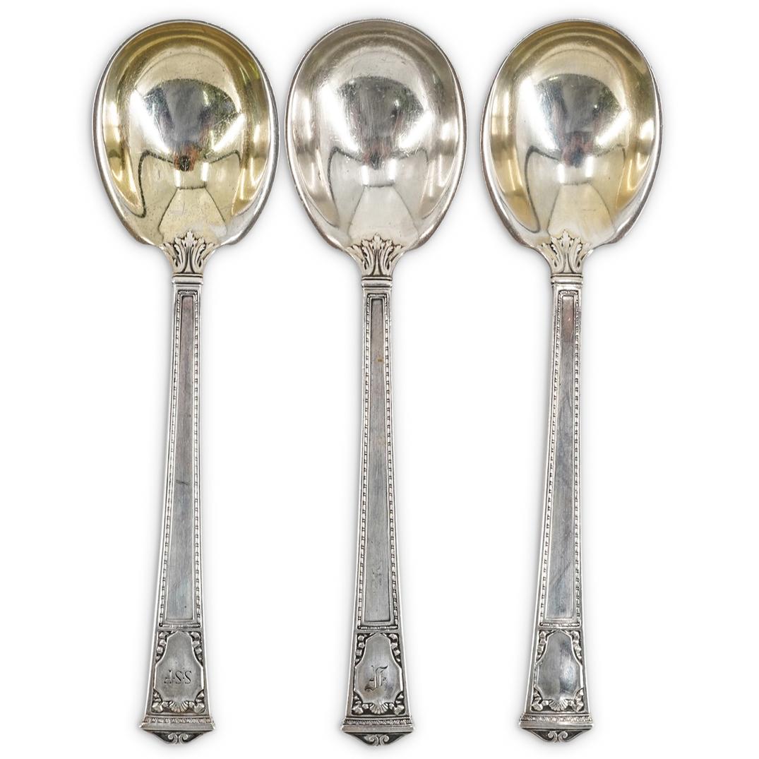 (3Pc) Tiffany & Co. Sterling "San Lorenzo" Flatware (1 of 6)