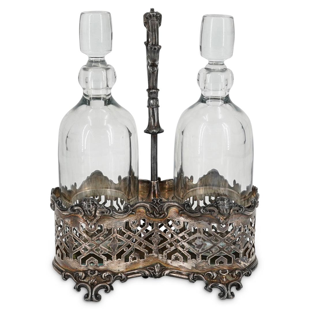19th Cent. Silverplate Tantus Set (1 of 8)