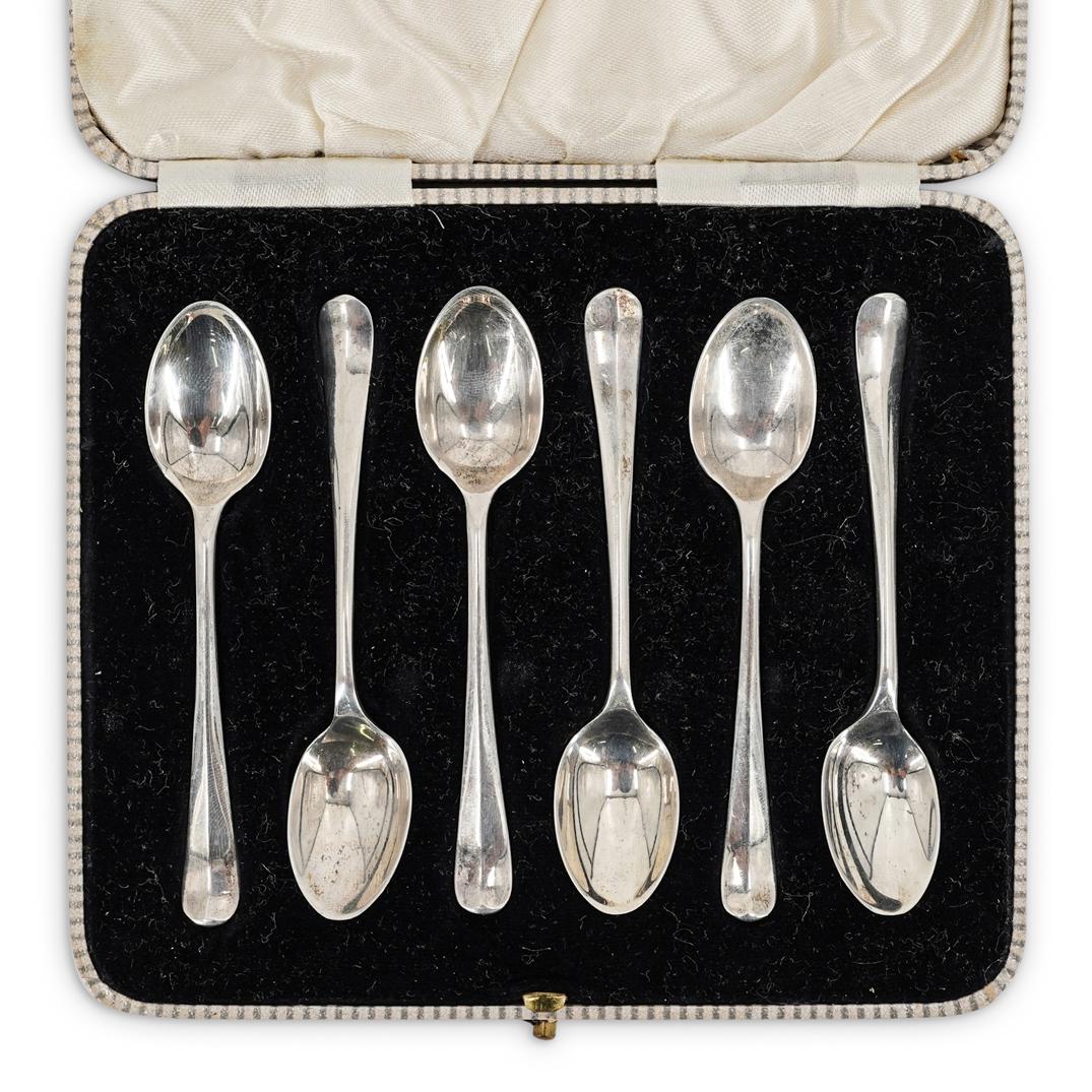 CB&S Sheffield Sterling Spoon Set (1 of 6)